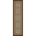 Italian Court Rug- Dark Chocolate(21"x78" Runner)