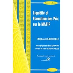 Liquidit� et formation des prix sur le MATIF