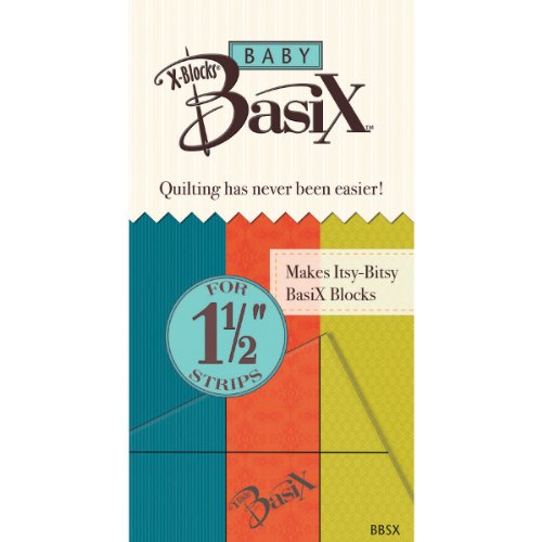 Colonial Needle Baby Basix by X-Blocks Template, 1-1/2-Inch