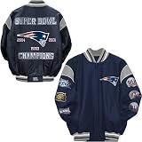 G-III New England Patriots Commemorative Super Bowl Leather Jacket