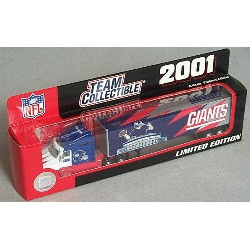 NFL Team Collectibles 2001 New York Giants Limited Edition Diecast Tractor Trailer