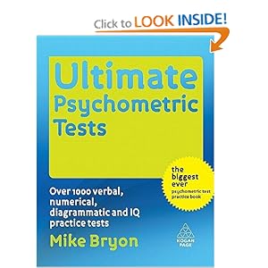 Ultimate Psychometric Tests - Mike Bryon 