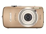 Canon Digital IXUS 200 IS Digitalkamera (12 Megapixel, 5-fach opt. Zoom, 7,6 cm (3 Zoll) TOUCH-Display, HDMI, 24mm Weitwinkel) gold