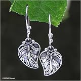 Earrings, 'Spring Leaves'
