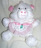 1992 Puffalumps 13 White Cow Puffalump with Attached Apron