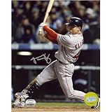 Jacoby Ellsbury World Series Swing vs. Colorado 8x10 Photo (MM Auth)