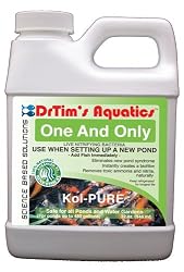 DrTim's Aquatics 606 128 oz Koi-Pure One Only Live Nitrifying Bacteria for Pond