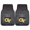 Fanmats 8777 Georgia Tech Vinyl Universal Heavy Duty Fan Floor Mat