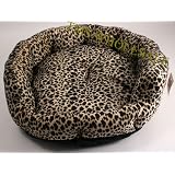 20 x 6 Leopard Print Pet Bed ~ Dog Cat Ferret ~ NEW