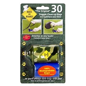 Bags on Board Camouflage Dispenser Pack, 30 Bags