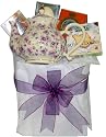 The Tea Obsession Box(TeaPot=White with Rose Clusters)
