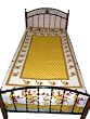 Indian Bedding Corn Yellow Camel Print Bed Linen Cotton Bedspreads