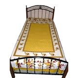 Indian Bedding Corn Yellow Camel Print Bed Linen Cotton Bedspreads