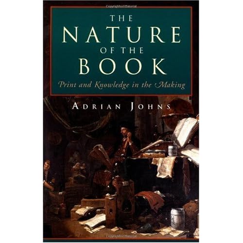 The Nature of the Book: Print and Knowledge in the Making (Repost)
