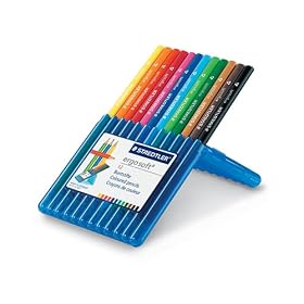 Staedtler ergosoft Colouring Pencils asst pack 12
