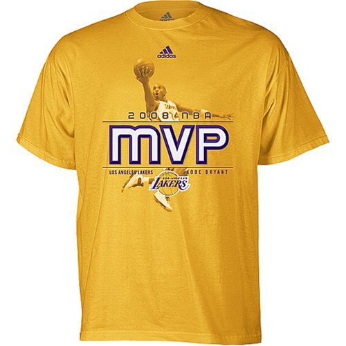 Kobe Bryant Los Angeles Lakers 2008 MVP T-shirt