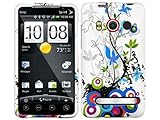 Spring Flowers Crystal 2D Hard Case Cover for HTC Evo 4G