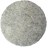 Norton Ultra Grizzly Hog's Hair Pad -- 6-1/2" Diameter
