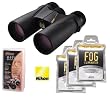 Nikon 1541 Monarch 8 X 42 All Terrain Binoculars - The Most Popular Bestselling Binocular - with Nikon Optics Maintenance Kit - Ideal for Sports Events Hunting Concerts Bird Watching or Sightseeing