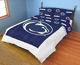 Penn State Nittany Lions Panel/Rotary Print Bed Comforter Set NCAA