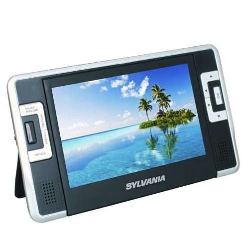 Sylvania SDVD8730 7-Inch Dual Screen Portable DVD Player with USB?SD Card Reader (Black)