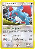 Pokemon Diamond & Pearl Stormfront Single Card Salamence #24 Rare [Toy]