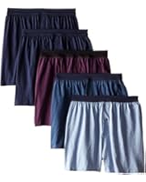 Hanes Red Label Men's Five-Pack Knit Boxers