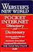 Book Webster's New World Pocket Internet Directory and Dictionary