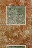 Hermeneutics and critical theory in ethics and politics