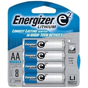 Energizer L91BP-8 Lithium AA Photo Battery (8-Pack)