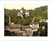 FRAMED - Schloss Kriebstein Waldheim Saxony Germany, c. 1890s