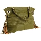 Melie Bianco Bella S11-268 Woven Slouchy Hobo