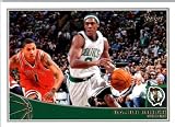 2009/10 Topps NBA Basketball Card #15 Rajon Rondo Boston Celtics MINT Condition- Shipped In Protective ScrewDown Display Case!