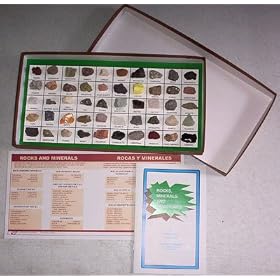 GeoScience - 50 Rocks And Minerals Display
