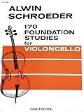 170 Foundation Studies for Violoncello, Vol. 1 (English and German Edition)