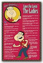 FAMILY GUY QUAGMIRE LINES POSTER 24" X 36" #24328