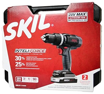 Skil 2899LI-04 20V Max Lithium Ion Pro-Series Cordless Drill Kit