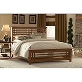 Fashion Bed Group B50A96 Oak King Bed Headboard
