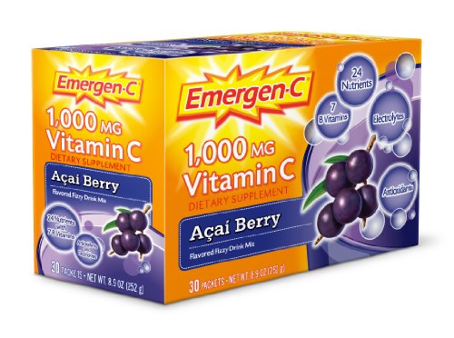 Emergen-C Acai Berry, 30-count