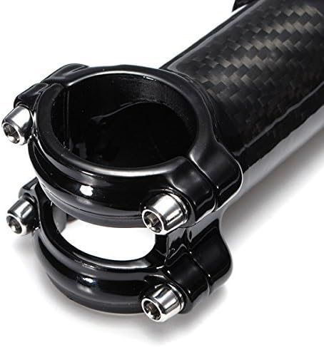 Quicka Cycling Bicycle Bike Aluminum Alloy Carbon Fiber Handlebar Stem 80mm X 31.8mm