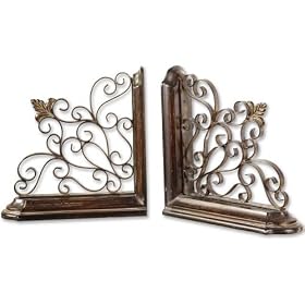 Julieta Bookends 2-pc. Set by Uttermost