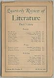 Quarterly Review of Literature. Volume III, Number 3