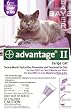 Bayer Advantage II Purple 6-Month Flea Control for Cats 9+ lbs.
