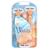 Gillette Venus Malibu Disposable Razors, 3 Razor per Pack (Pack of 3)