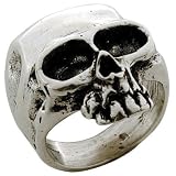 Medium Skull - Sterling Silver Ring