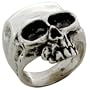 Medium Skull - Sterling Silver Ring