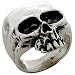 Medium Skull - Sterling Silver Ring