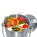 Compost Bin for Kitchen Countertop, Odor Suppressing Pail with Silicone Grip, Lifetime Warranty!