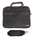 Navitech Black Sleek Premium Water Resistant Shock Absorbent 15.6 Inch Laptop/ Notebook Carry Bag Case For Samsung RV511, RV510, R440, R540, R530, RC510, RF510, R590, R580, Q530, X520, P580, P530, Series 5 550P5C, Sony VAIO E Series SVE1512B1EW, SVE1512C