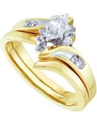 0.20CTW DIAMOND BRIDAL RING